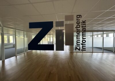 Sichtschutz Büroräume Zimmerberg Informatik